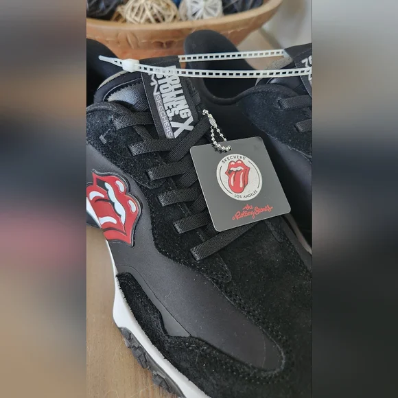 Mark Nason Skechers Sneakers x The Rolling Stones: Neo Jogger - RS Lick Mens 9.5 - Picture 4 of 16